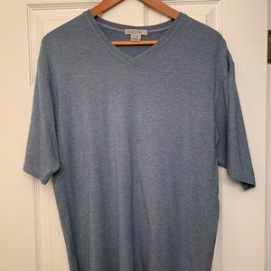 Men’s v neck Shirt kind of a Lt. denim blue